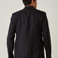 Men Slim Fit Blazer - Black