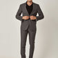 Men Slim Fit Blazer - Grey