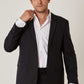 Men Regular Fit Blazer - Black