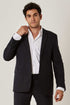 Men Regular Fit Blazer - Black