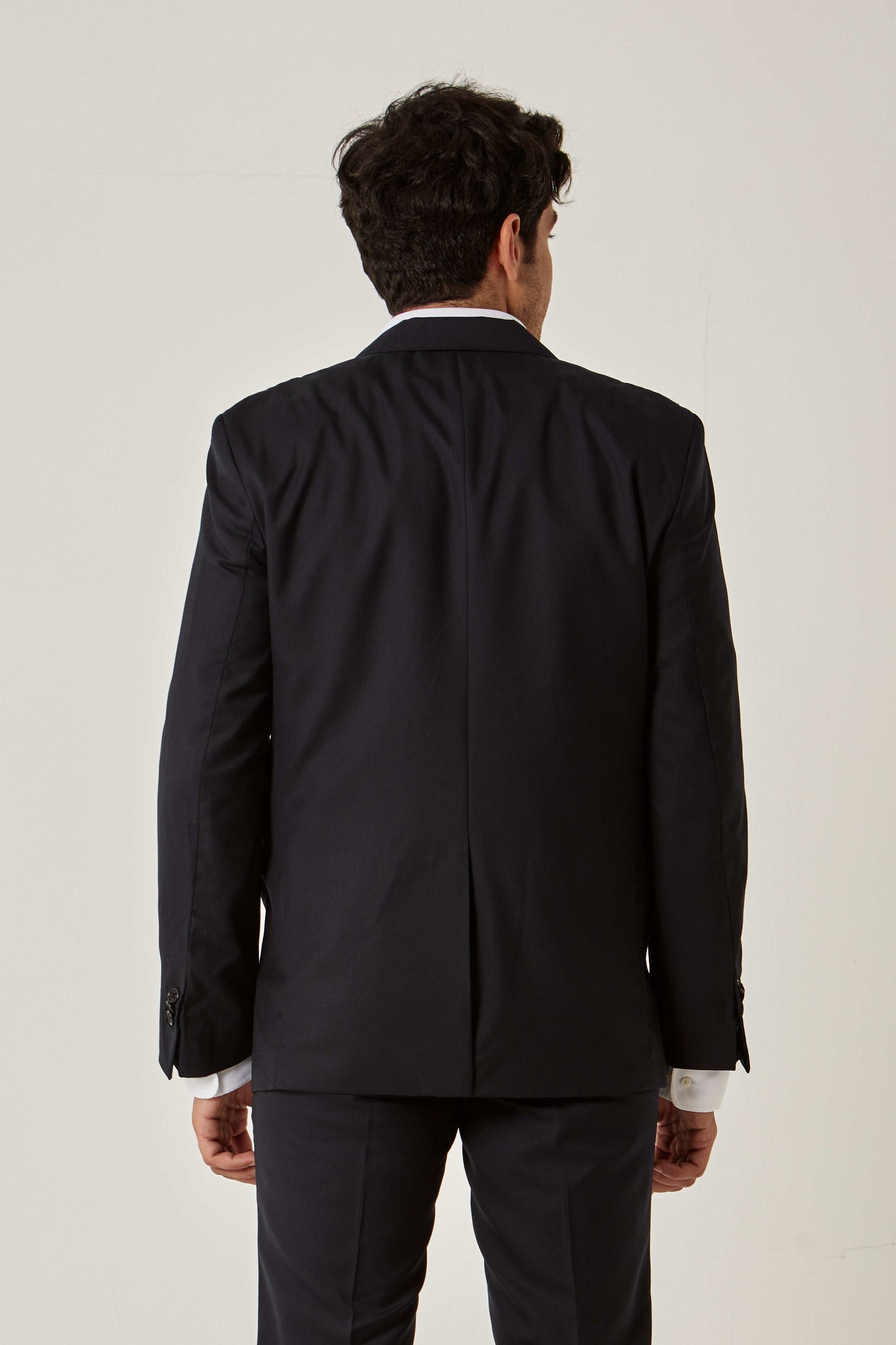 Men Regular Fit Blazer - Black