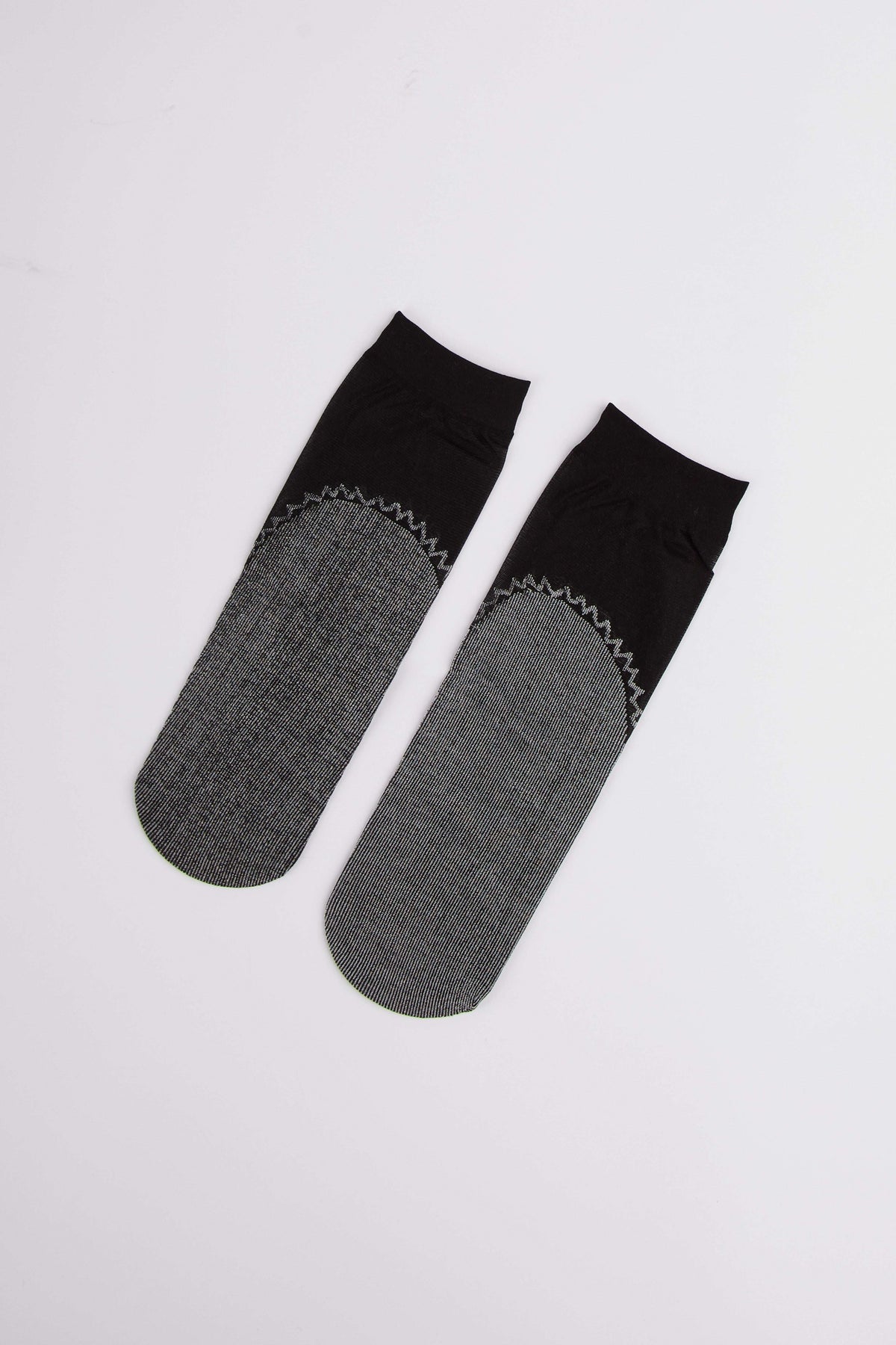 Women Regular Fit Socks - Black