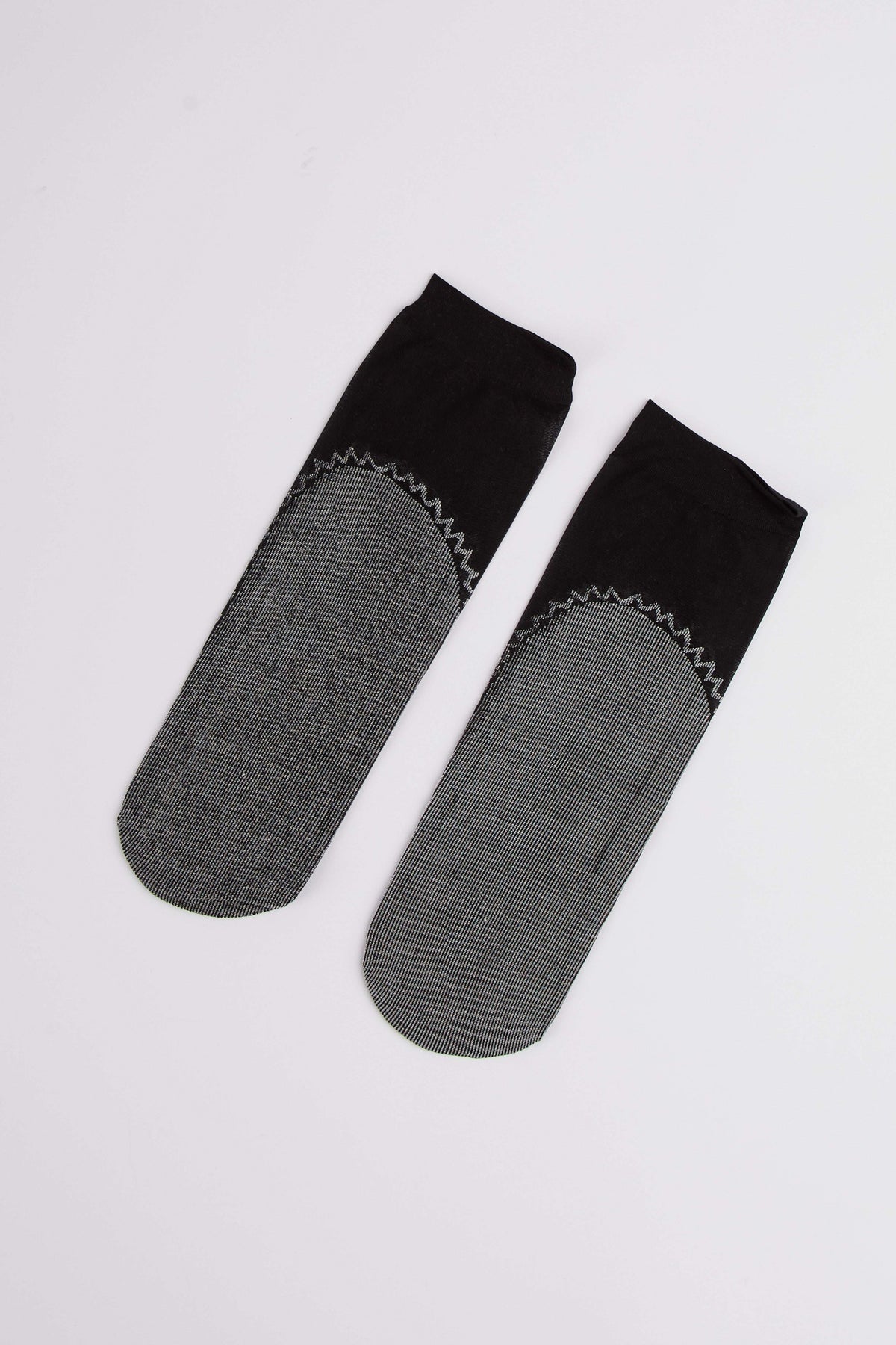 Women Regular Fit Socks - Black