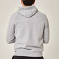 Men Regular Fit Sweat Jacket - Grey