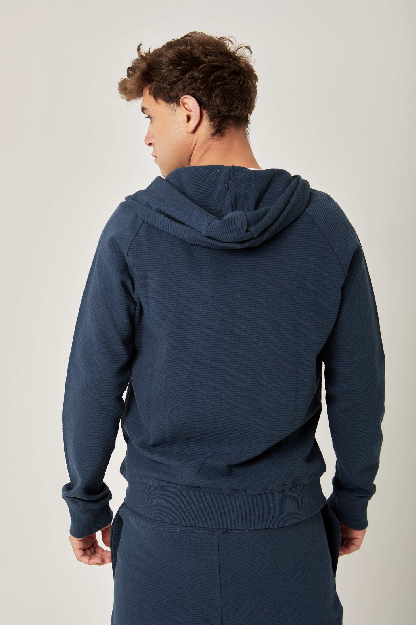 Men Regular Fit Sweat Jacket - Black