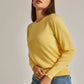 Women Regular Fit Pullover -  Yellow