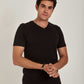 Men Regular Fit T-shirt - Black