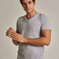 Men Regular Fit T-shirt - Grey