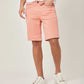 Men Regular Fit Bermuda - Pink