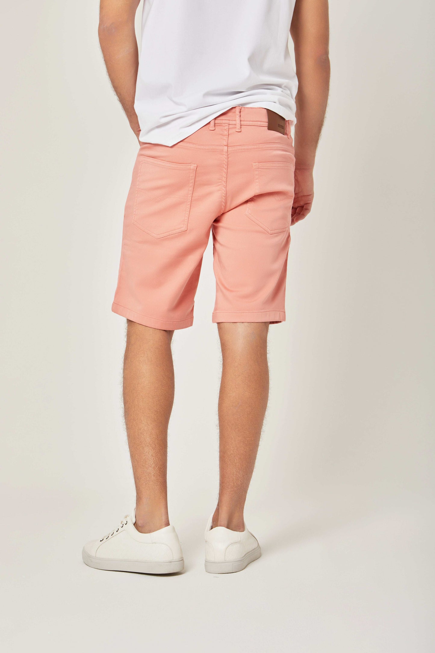 Men Regular Fit Bermuda - Pink