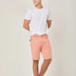 Men Regular Fit Bermuda - Pink