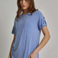Women Regular Fit T-Shirt - Blue