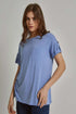 Women Regular Fit T-Shirt - Blue