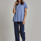 Women Regular Fit T-Shirt - Blue