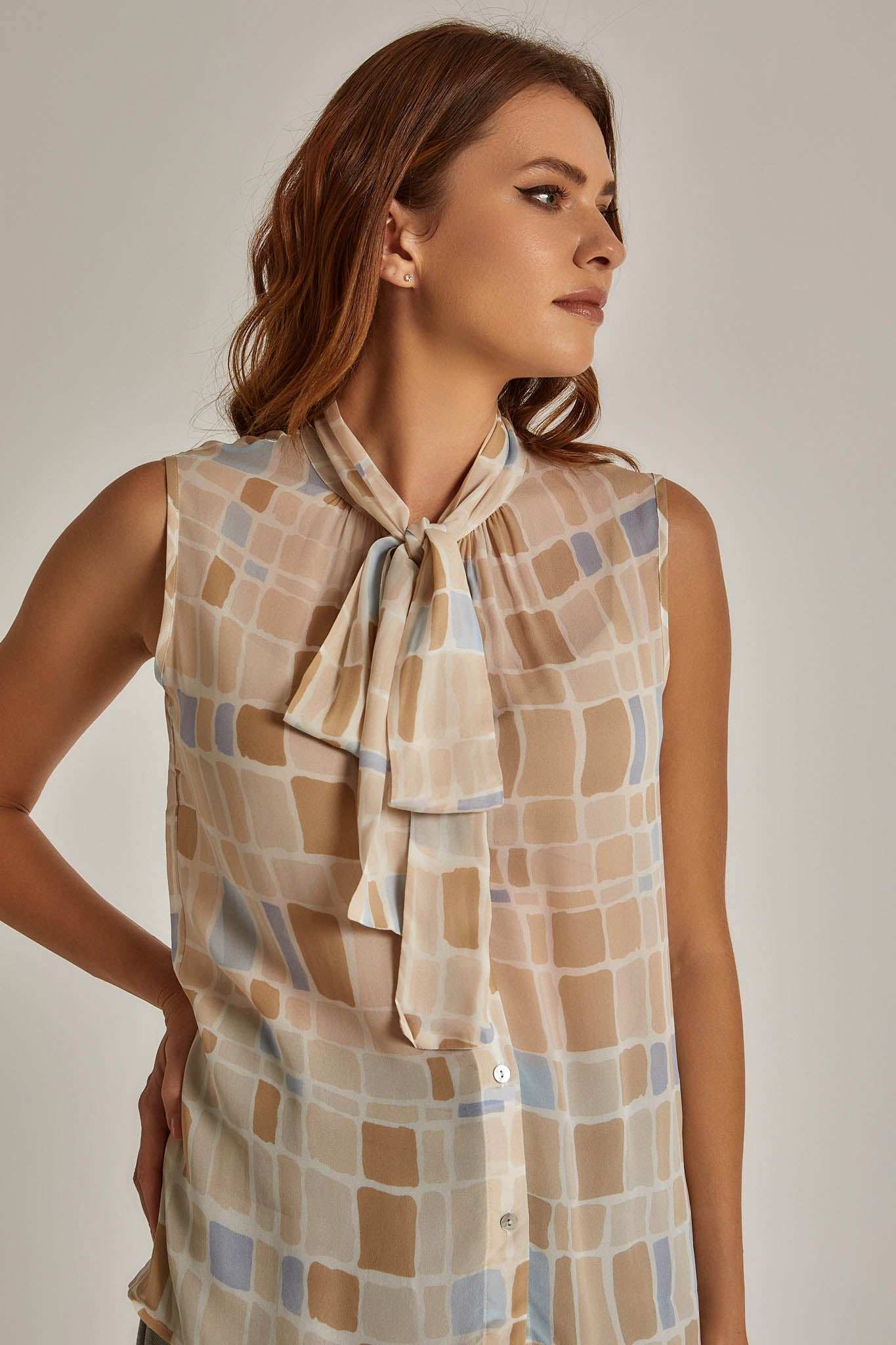 Women Regular Fit Top - Printed Multicolorcolor