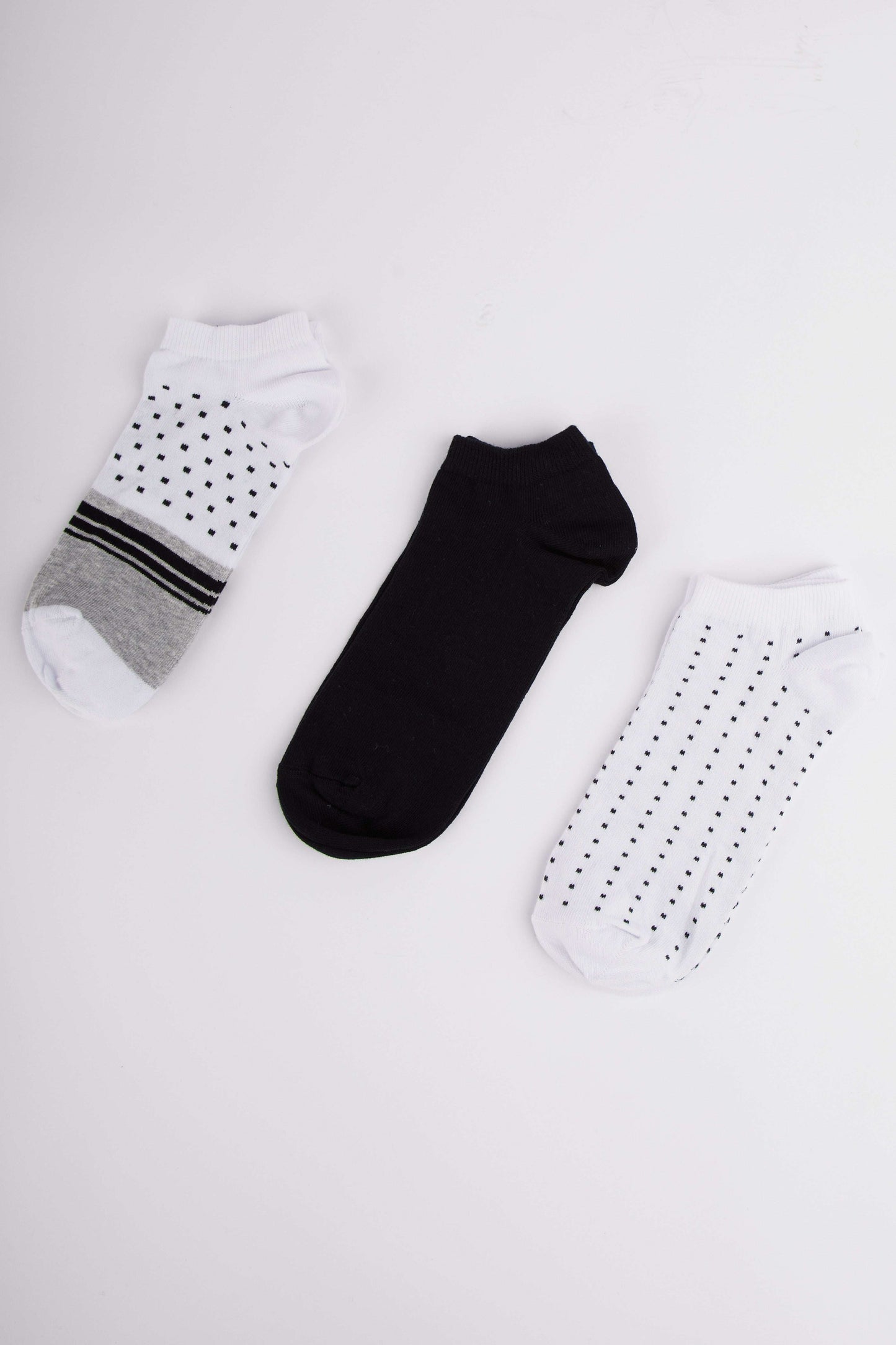 Men Regular Fit Socks - White/ Multicolorcolor