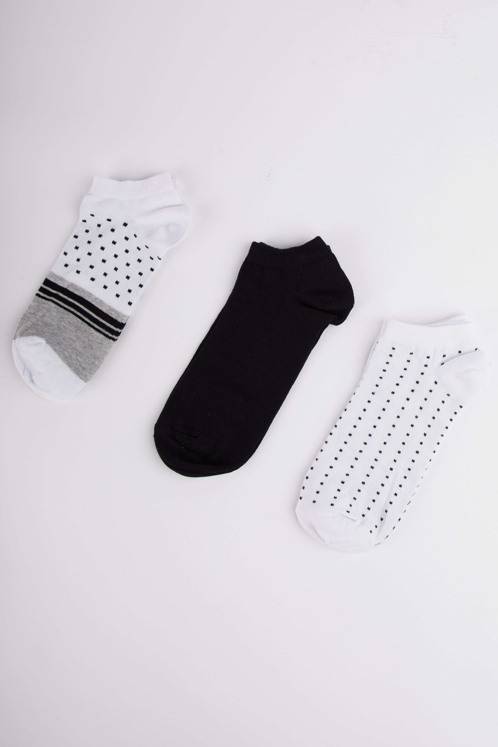 Men Regular Fit Socks - White/ Multicolorcolor