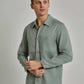 Men Regular Fit Over Shirt - Green