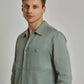 Men Regular Fit Over Shirt - Green