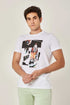 Men Regular Fit T-shirt - White