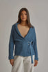 Women Regular Fit Cardigan - Blue