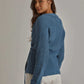 Women Regular Fit Cardigan - Blue