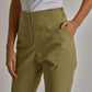 Women Regular Fit Pant - Green
