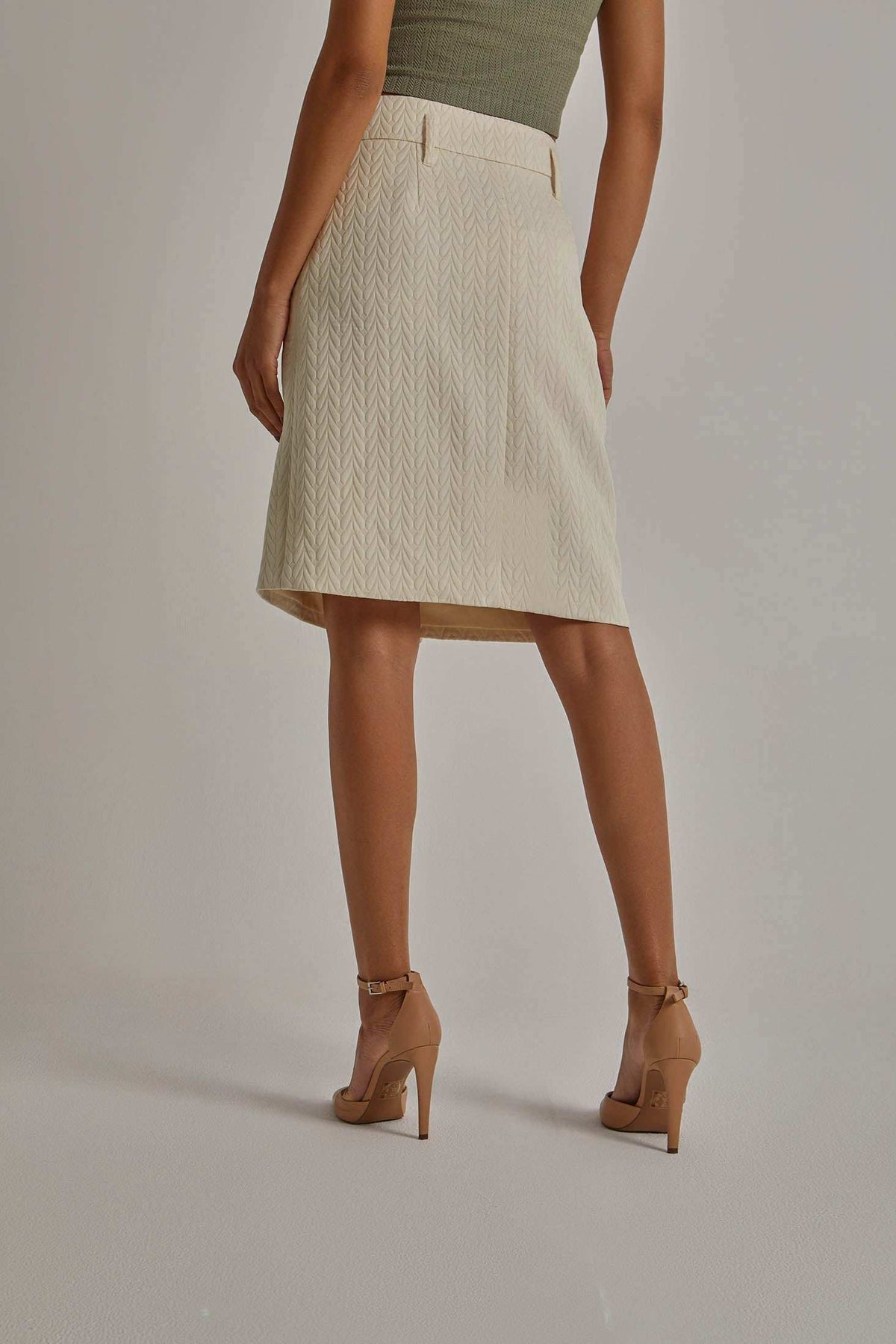 Women Regular Fit Skirt - White