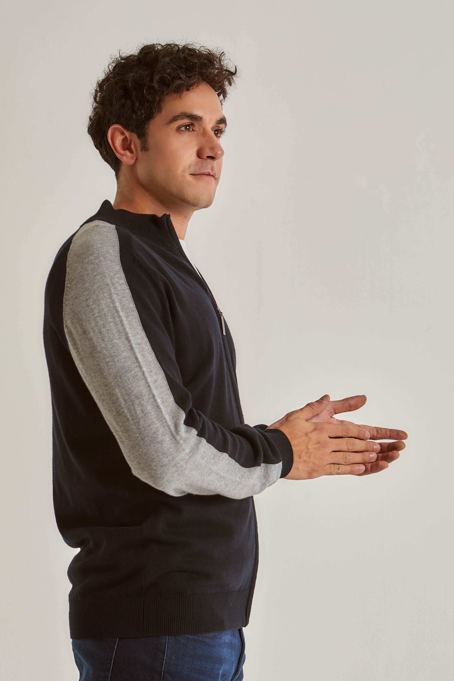 Men Regular Fit Cardigan - Black