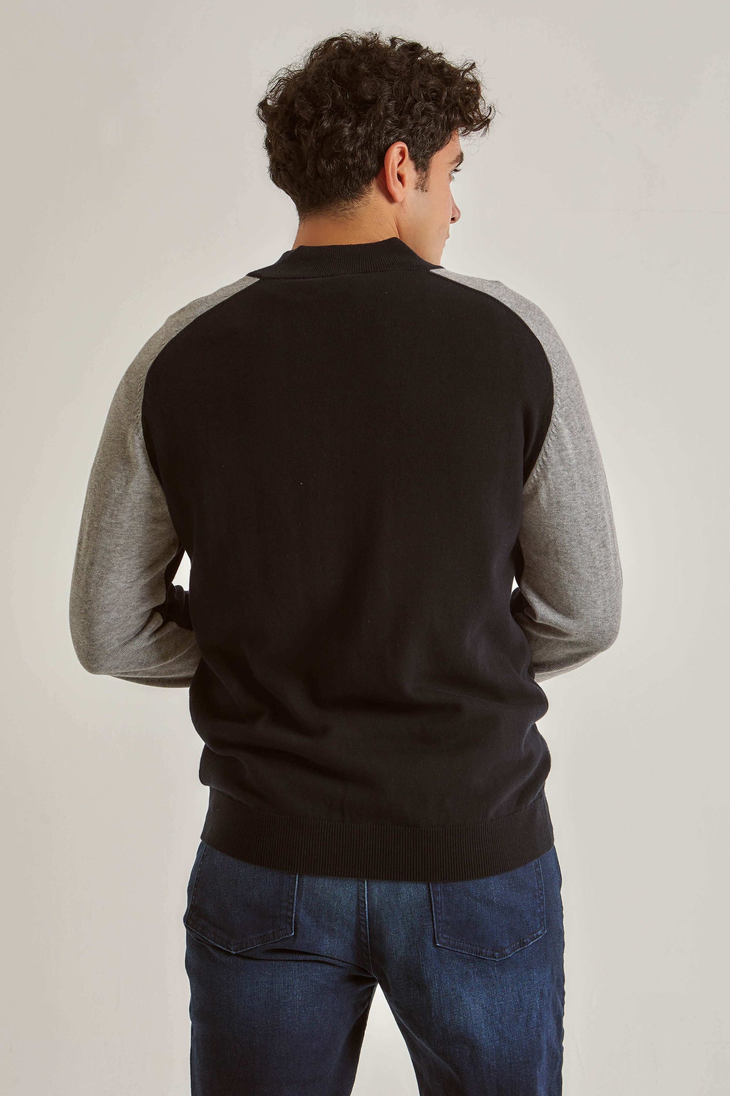 Men Regular Fit Cardigan - Black