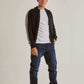 Men Regular Fit Cardigan - Black