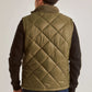 Men Regular Fit Vest - Green