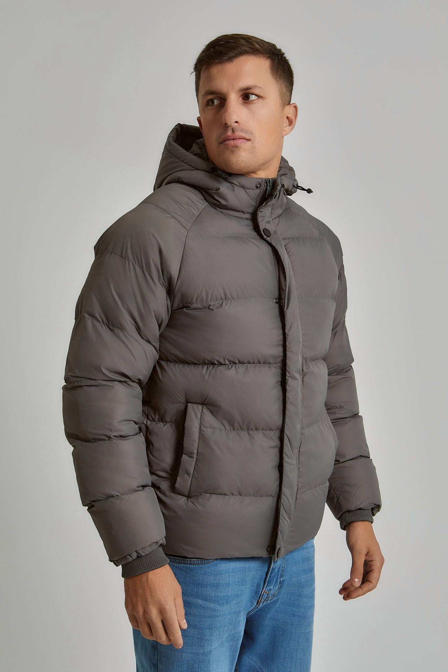 Men Regular Fit Jacket - Grey