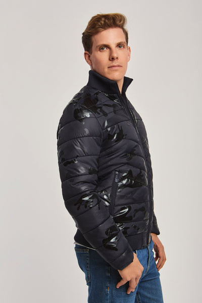 Men Regular Fit Jacket - Blue