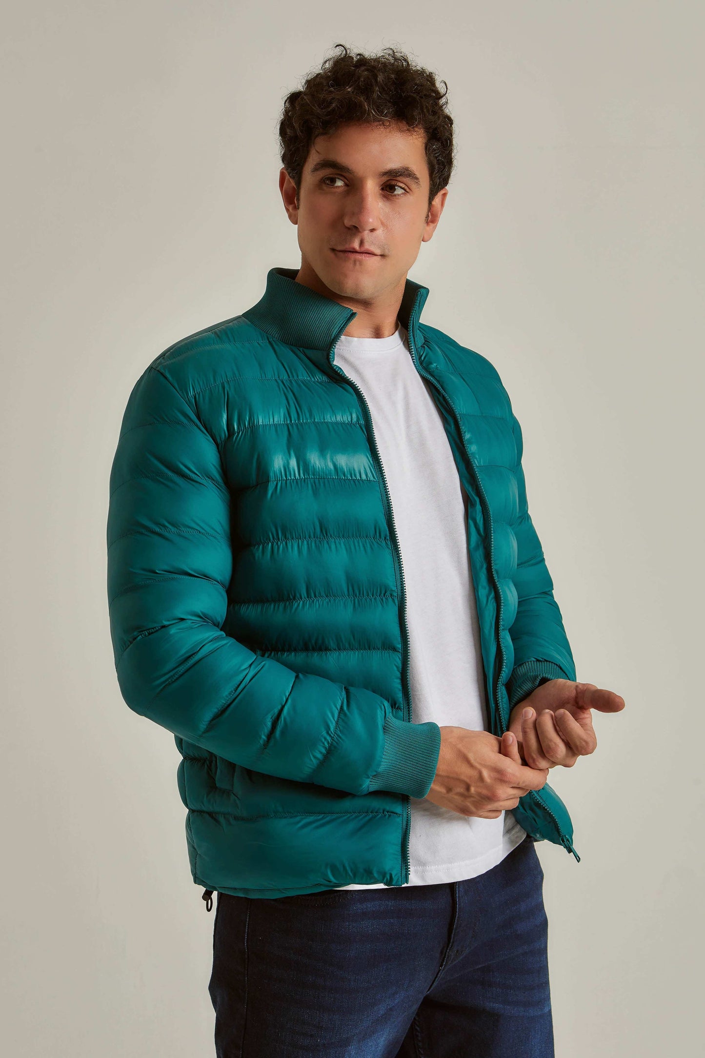 Men Regular Fit Jacket - Blue