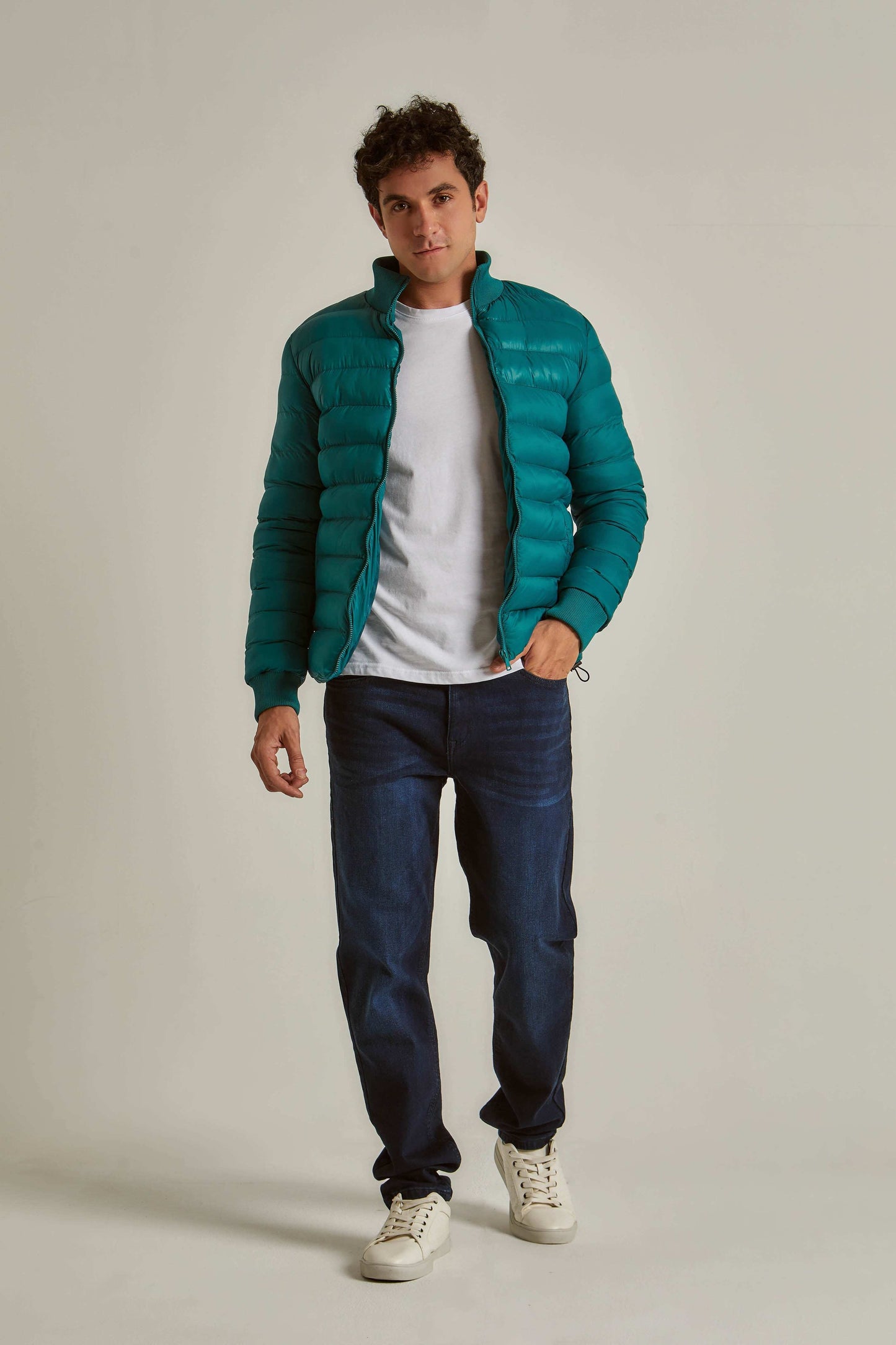 Men Regular Fit Jacket - Blue