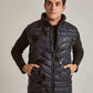 Men Regular Fit Vest - Blue