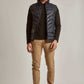 Men Regular Fit Vest - Blue