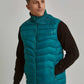 Men Regular Fit Vest - Blue