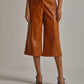 Women Regular Fit Pant - Brown
