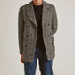 Men Regular Fit Coat - Black