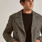 Men Regular Fit Coat - Black