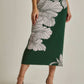 Women Regular Fit Skirt - Printed Green
