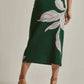 Women Regular Fit Skirt - Printed Green