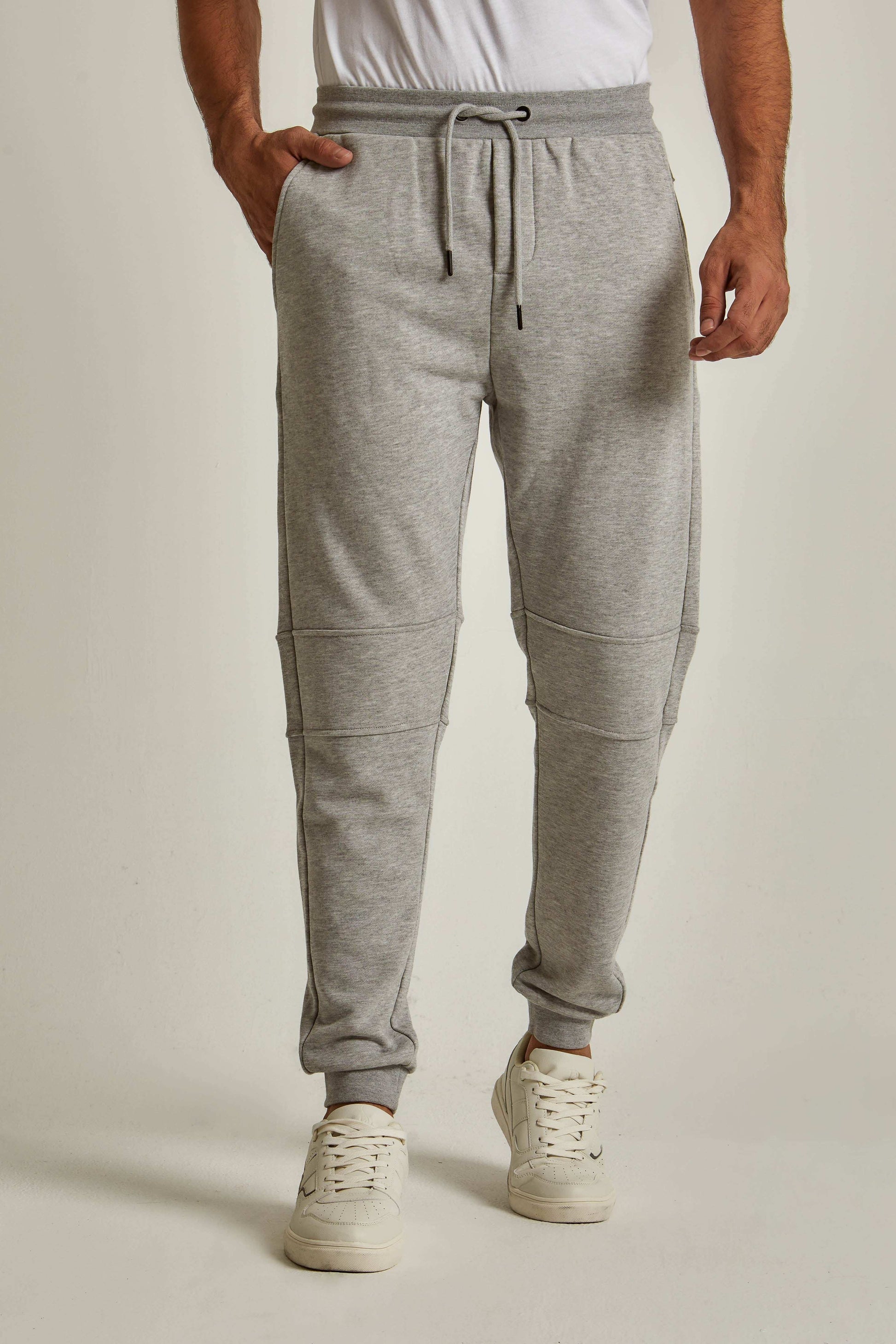 Men Regular Fit Sweat Pant - Grey