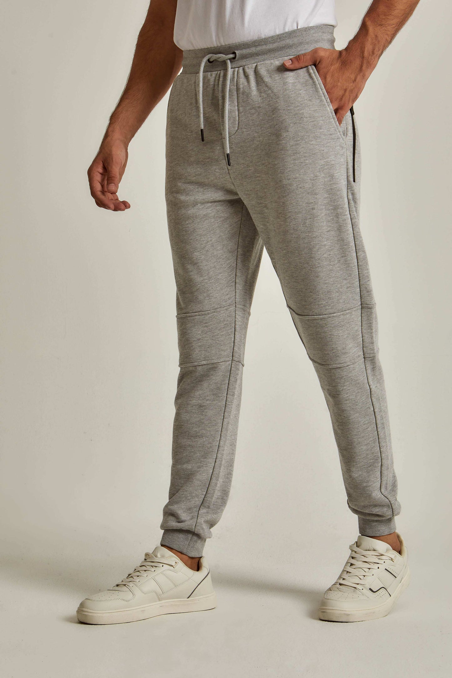 Men Regular Fit Sweat Pant - Grey