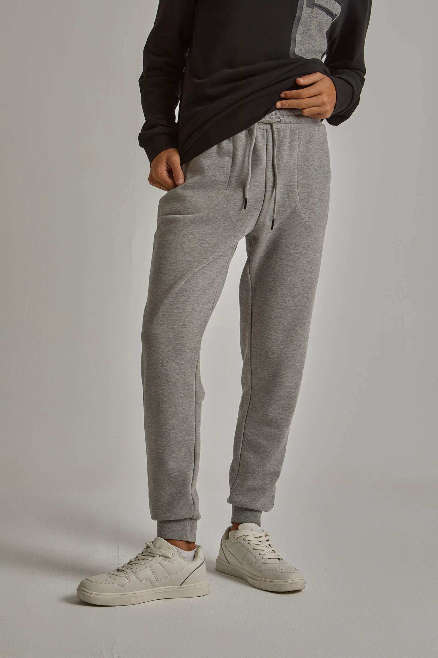 Men Regular Fit Sweat Pant - Grey