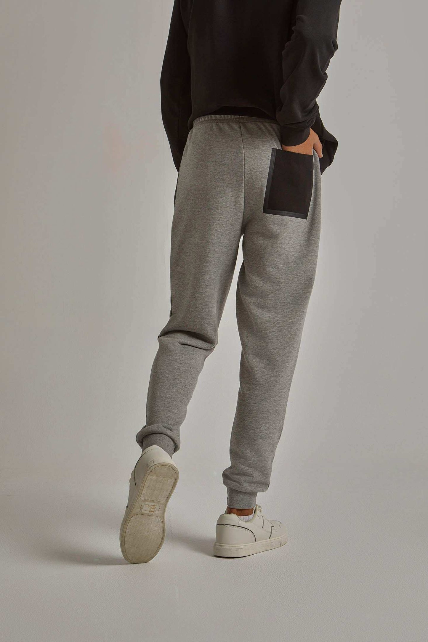 Men Regular Fit Sweat Pant - Grey