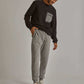 Men Regular Fit Sweat Pant - Grey