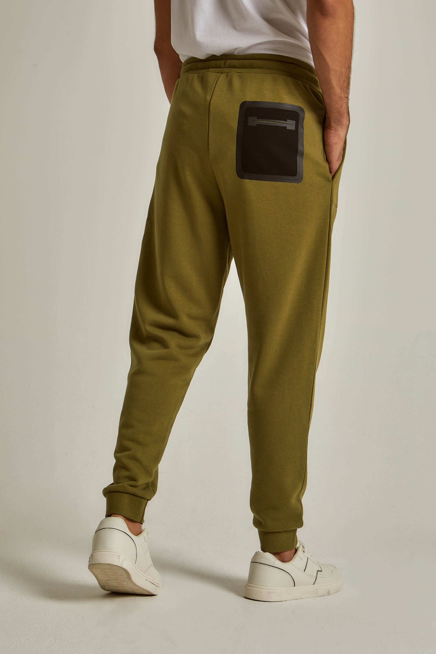 Men Regular Fit Sweat Pant - Green